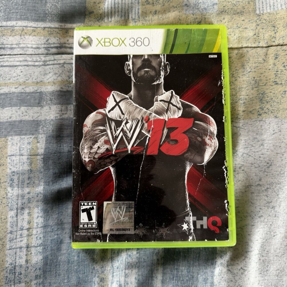 WWE W13 - Microsoft Xbox 360, 2012  WWE W13 W 13 Xbox 360